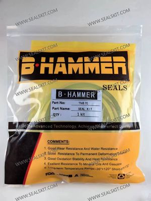 Bom preço TOKU TNB 7E Kit de vedação de martelos de quebra hidráulica Kit de reparação hidráulica Ferramenta de diâmetro 115MM on-line