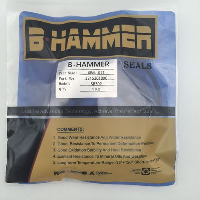 Bom preço ATLAS COPCO Kit de vedação do rompedor hidráulico SB 302 3315301890 on-line